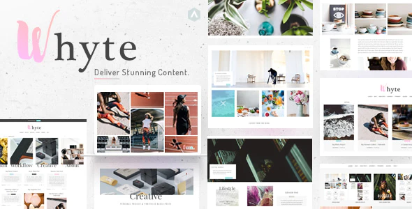 Whyte v1.4.4 Creative WordPress Theme Download