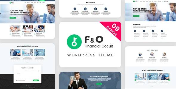 F&O – v1.2.3 Consultant Finance WordPress Theme Download