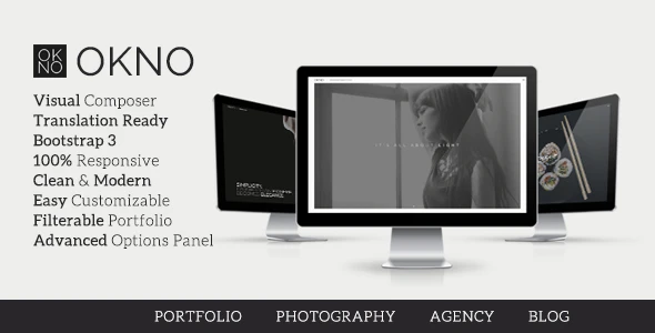 Okno – v1.5.7 Agency Portfolio WordPress Theme Download