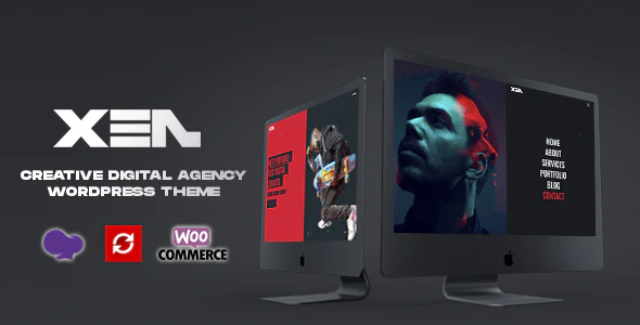 XEN v4.5 (Updated) Creative Portfolio Agency WordPress Theme Download