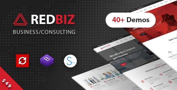 RedBiz v1.2.9 – Finance & Consulting Multi-Purpose WordPress Theme Download