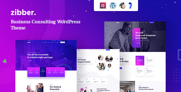 Zibber v1.2.2 – Consulting Business WordPress Theme + RTL Download