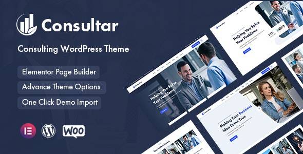 Consultar Consulting Business WordPress Theme v1.0.2 Download