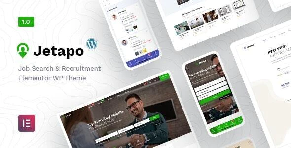 Jetapo v1.2.0 – Jobboard WordPress Theme Download