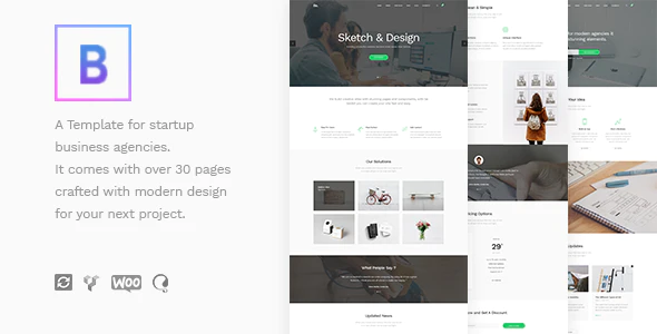 BoTheme v1.4 – Startup Business WordPress Theme Download