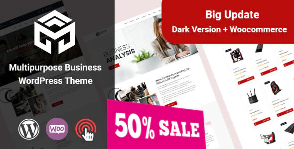 Buscom v2.0.1 – Business Consulting WordPress Theme Download