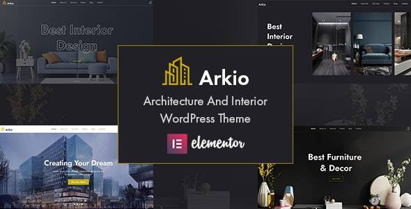 Arkio – v.1.0.0 Architecture & Interior WordPress Theme Download