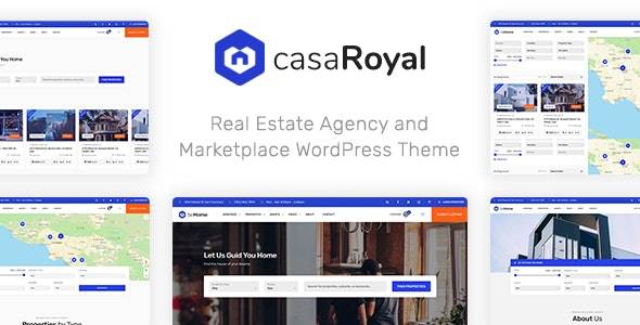 CasaRoyal – v1.1.5 Real Estate WordPress Theme Download