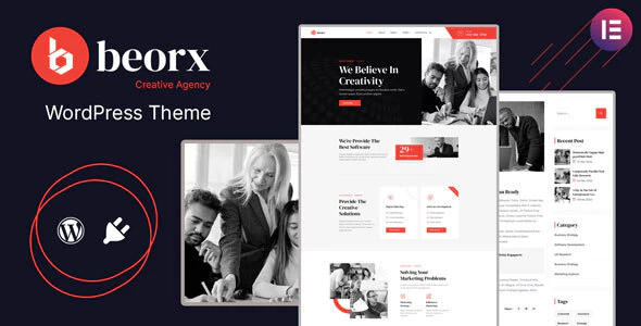 Beorx v2.0.1 – Creative Agency WordPress Theme Download