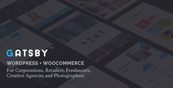 Gatsby v.1.8 – ECommerce WordPress Theme Download