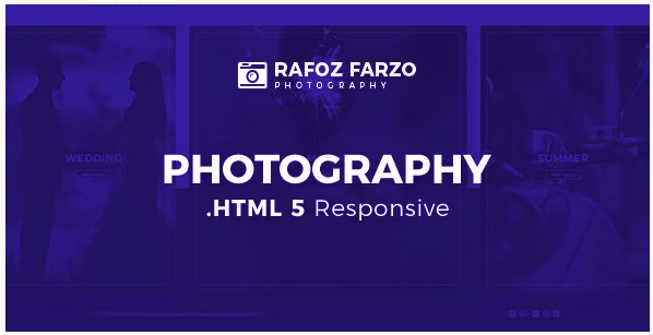 Rafoz - Photography HTML Template