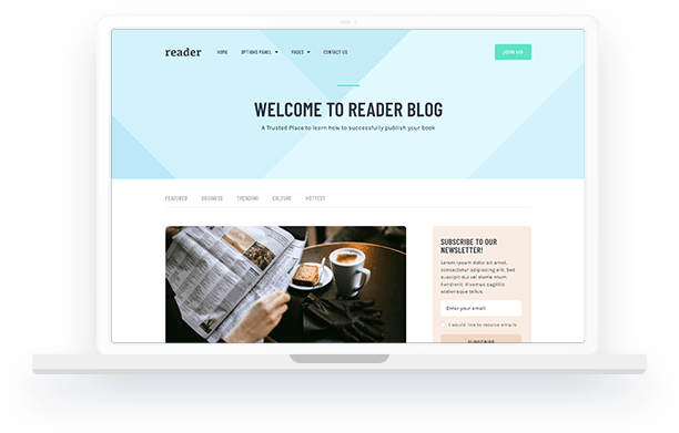 Reader MyThemeShop WordPress Theme v1.1.2 Download