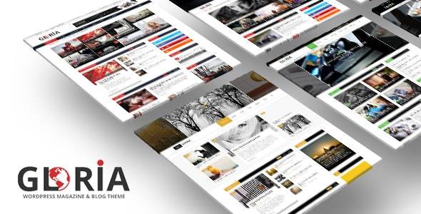 Gloria v2.9 ECommerce News Magazine Newspaper WordPress Theme Download