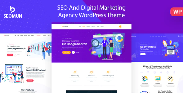 Seomun v1.0.8 – Digital Agency & Marketing WordPress Theme Download