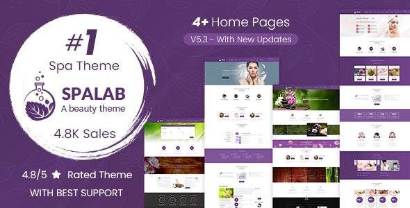 Spa Lab v5.9 Beauty WordPress Theme Download