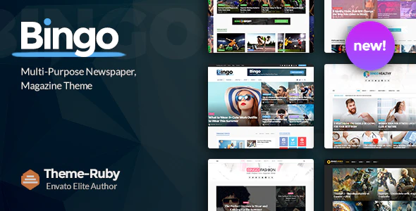 Bingo v3.5 – Multi-Purpose Newspaper & Magazine WordPress Theme Download