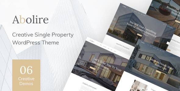 Abolire v1.0.19 – Single Property WordPress Theme Download