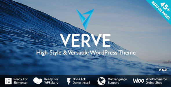 Verve v6.6 – High-Style WordPress Theme Download