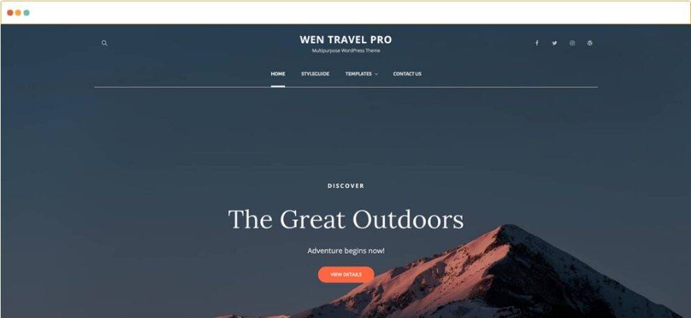 WEN Travel Pro Theme Palace v.5.2.3 (Updated) Download