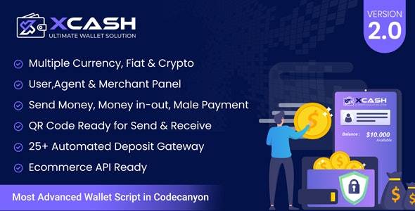 Xcash – v2.2 Ultimate Wallet Solution Laravel Download