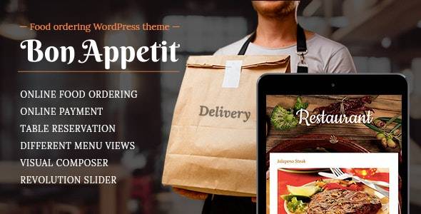 Bon Appetit – v.5.1.1 Restaurant WordPress Theme Download