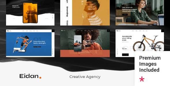 Eidan v1.0 creative agency WordPress theme Download