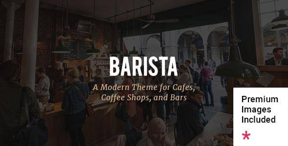 Barista v2.0 – Modern Cafes Coffee Shops and Bars WordPress Theme Download (Updated)