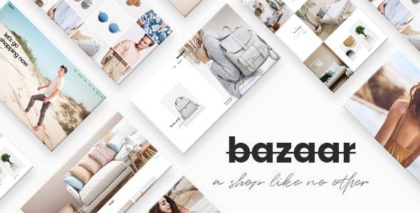 Bazaar – v.1.9 Modern Sharp eCommerce WordPress Theme Download