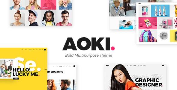 Aoki v.1.7 – Creative Design Agency WordPress Theme Download