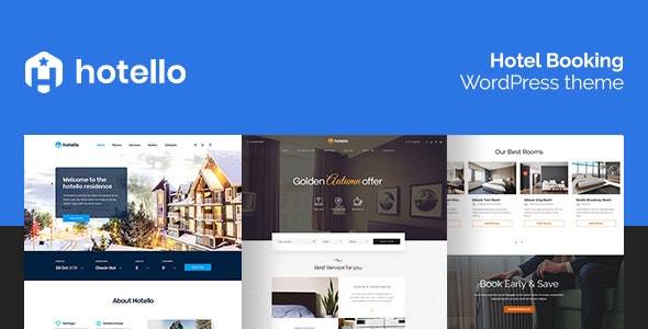 Hotello – v.1.3.6 Hotel Booking WordPress theme Download