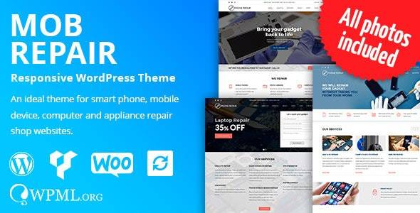 MobRepair v.1.10.4 – Mobile Phone Repair Services WordPress Theme Download