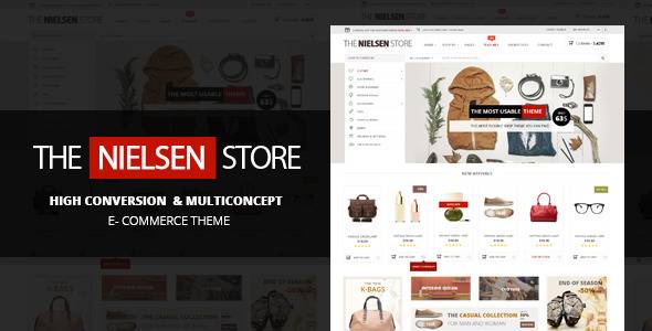 Nielsen – v.1.9.17 Ecommerce WordPress Theme Download