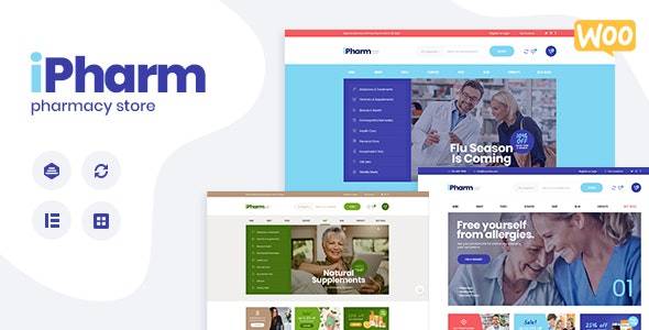 IPharm – v1.1.0 Online Pharmacy & Medical WordPress Theme Download