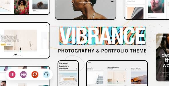 Vibrance v1.0.1 – Photography WordPress Theme Download