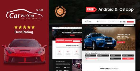 Auto CarForYou – v4.0 Responsive Car Dealer WordPress Theme Download