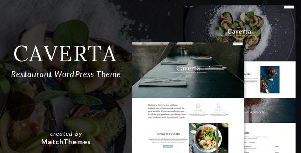 Caverta v.1.6.1 – Fine Dining Restaurant WordPress Theme Download