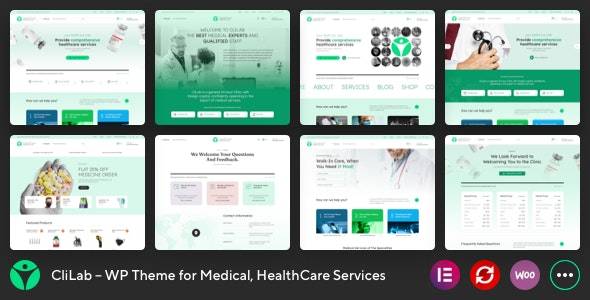 CliLab v1.0.0 – Medical Services WordPress Theme Download