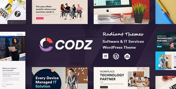 Codz v1.0.6 Software & IT Services WordPress Theme Download