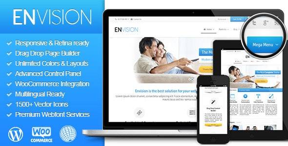 Envision v3.7.0 – Responsive Retina Multi Purpose WordPress Theme Download