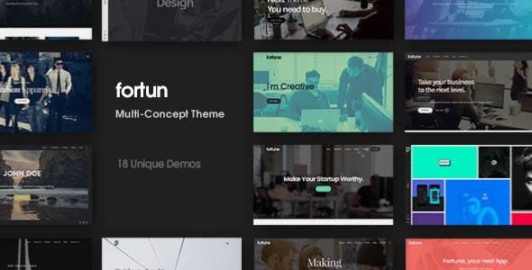 Fortun 1.2.3 – Multi-Concept WordPress Theme Download