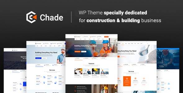 Chade v1.1.5 – Construction WordPress Theme Download