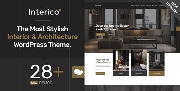 Interico – v1.1.3 Interior Design & Architecture WordPress Theme Download