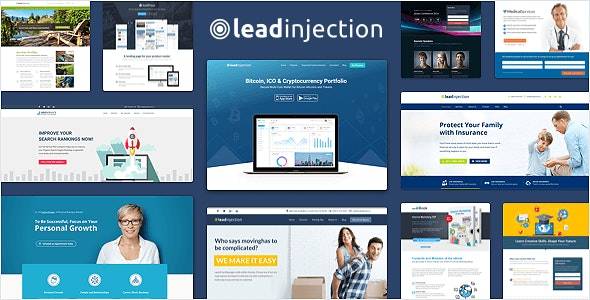 Leadinjection – v.2.3.14 Landing Page WordPress Theme Download