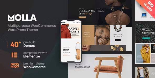 Molla v1.5.0 – Multi-Purpose WooCommerce WordPress Theme Download