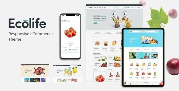 Ecolife v1.0.6 – Organic WooCommerce WordPress Theme Download