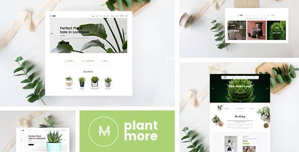 Plantmore v.1.1.8 – Responsive WooCommerce WordPress Theme Download