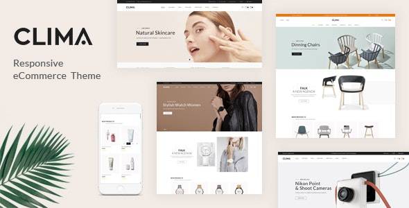 Clima v1.0.6 – Responsive WooCommerce WordPress Theme Download