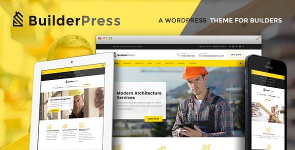 BuilderPress v1.2.5 – Construction and Architecture WordPress Theme Download