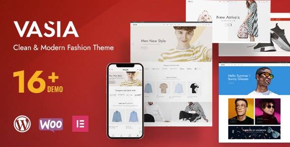 Vasia v1.0.2 – Multipurpose eCommerce WordPress Theme Download