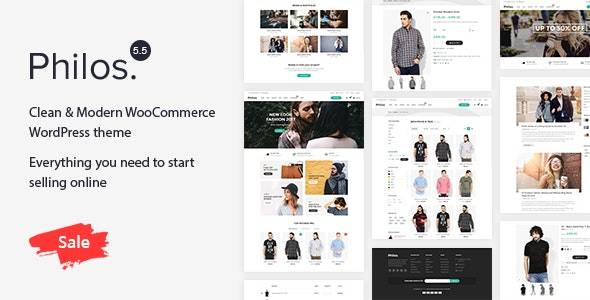 Philos v5.6 – Responsive WooCommerce WordPress Theme Download